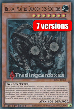 Yu-Gi-Oh! Redox, Maître Dragon des Rochers : RA03-FR008