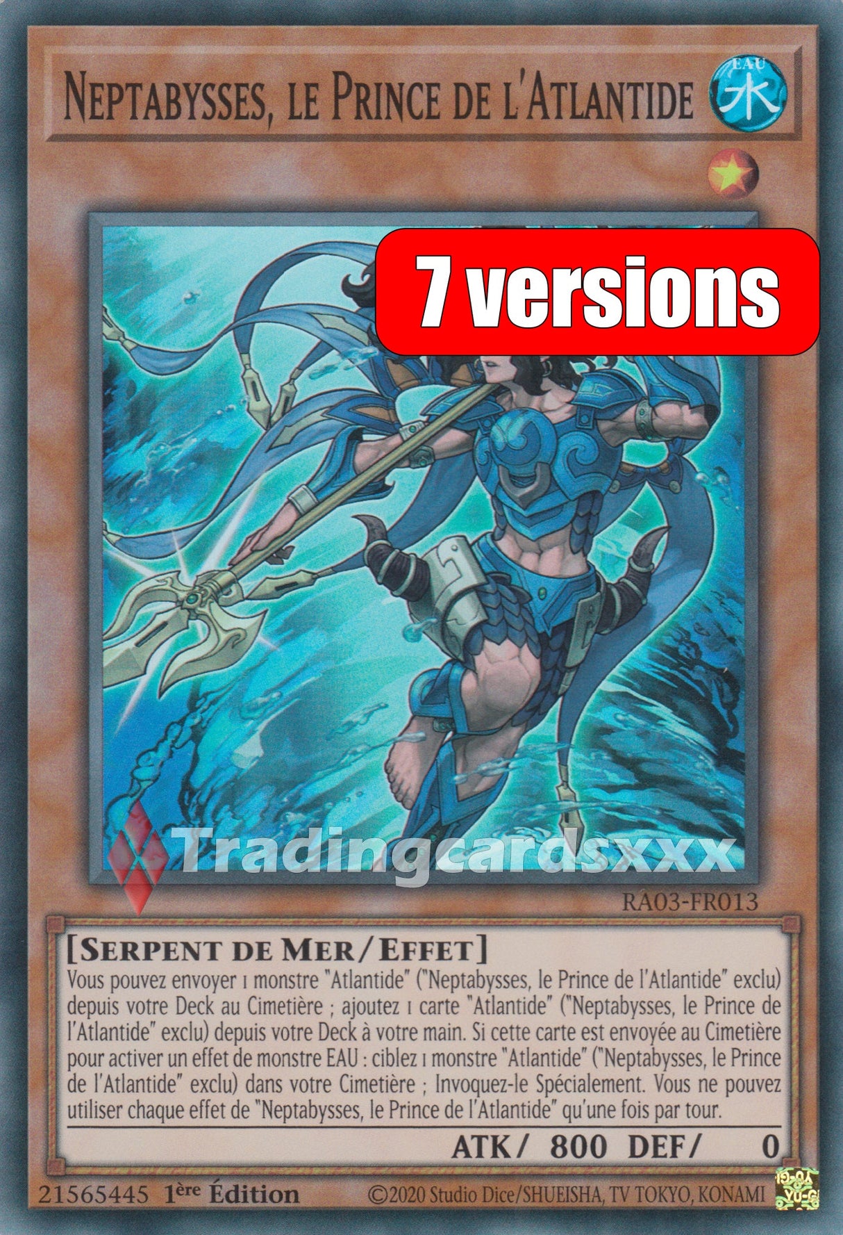 Yu-Gi-Oh! Neptabysses, le Prince de l'Atlantide : RA03-FR013