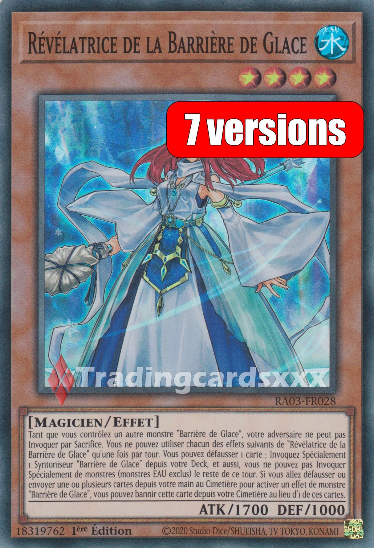 Yu-Gi-Oh! Révélatrice de la Barrière de Glace : RA03-FR028