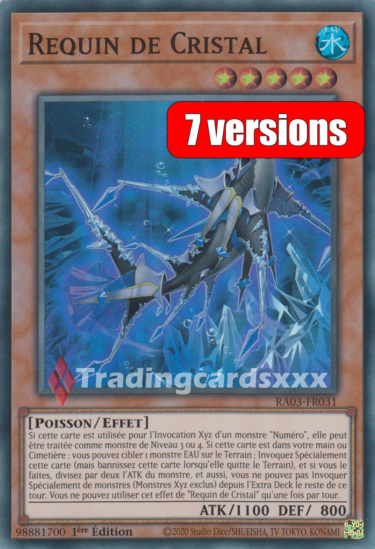 Yu-Gi-Oh! Requin de Cristal : RA03-FR031