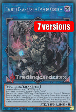 Yu-Gi-Oh! Dharc la Charmeuse des Ténèbres Obscures : RA03-FR048