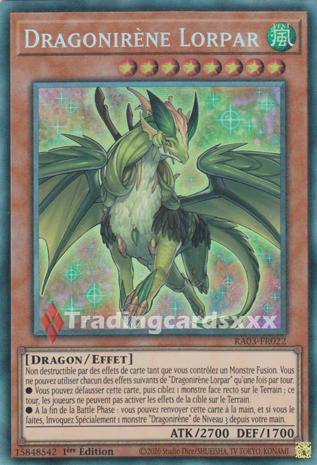 Yu-Gi-Oh! Dragonirène Lorpar : RA03-FR022