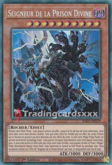 Yu-Gi-Oh! Seigneur de la Prison Divine : RA03-FR029