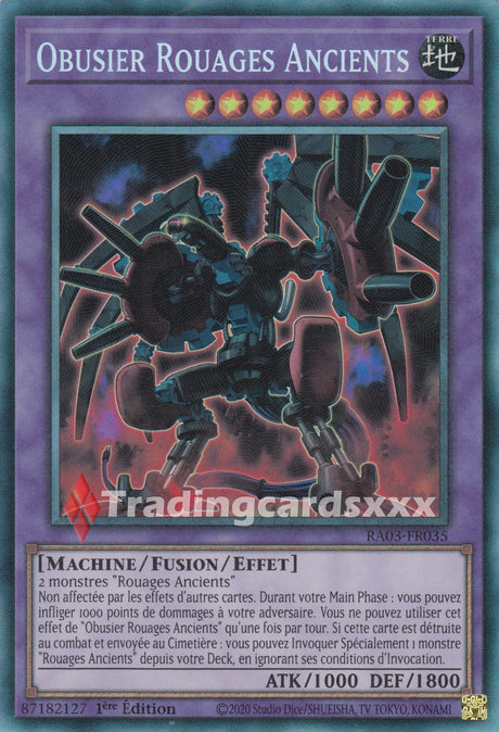 Yu-Gi-Oh! Obusier Rouages Ancients : RA03-FR035