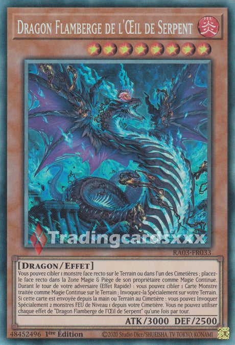 Yu-Gi-Oh! Dragon Flamberge de l'Œil de Serpent : RA03-FR033