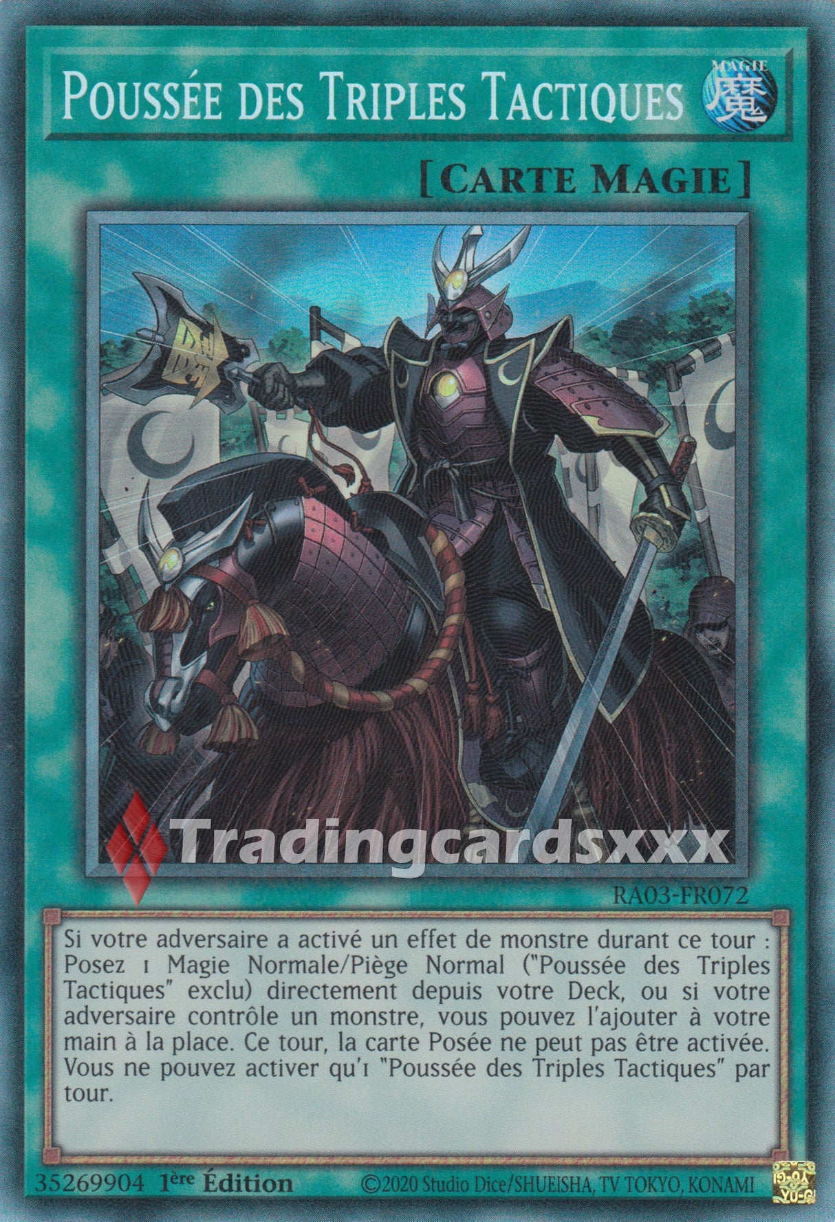 Yu-Gi-Oh! Poussée des Triples Tactiques : RA03-FR072