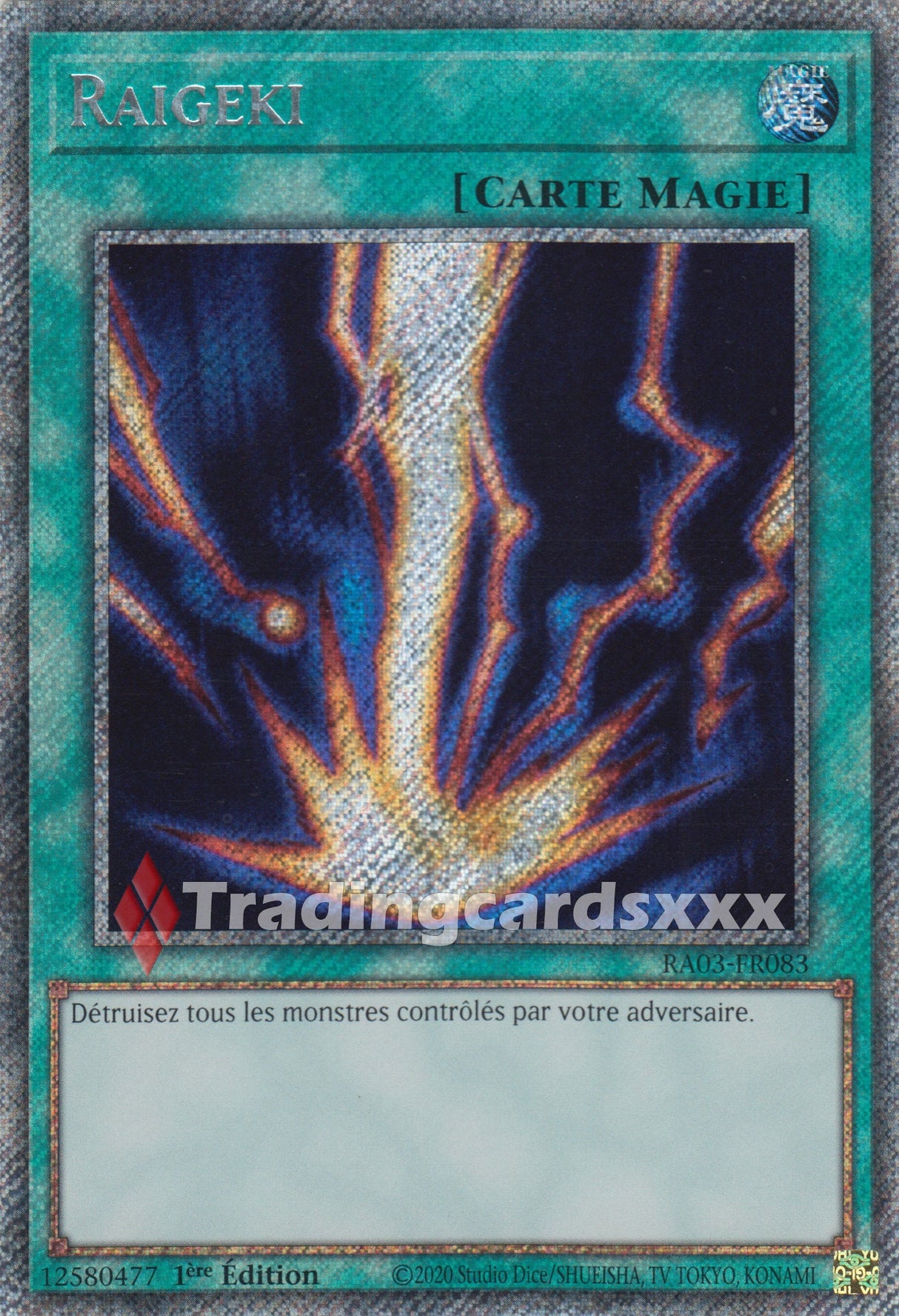 Yu-Gi-Oh! Raigeki : RA03-FR083