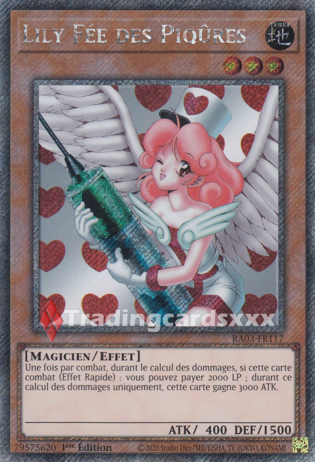 Yu-Gi-Oh! Lily Fée des Piqûres : RA03-FR117