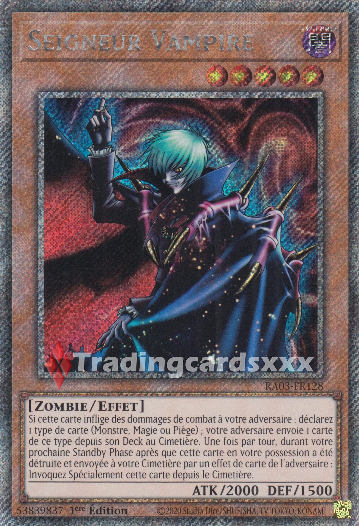 Yu-Gi-Oh! Seigneur Vampire : RA03-FR128