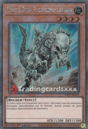 Yu-Gi-Oh! Fossile Dyna Pachycéphalosaure : RA03-FR195