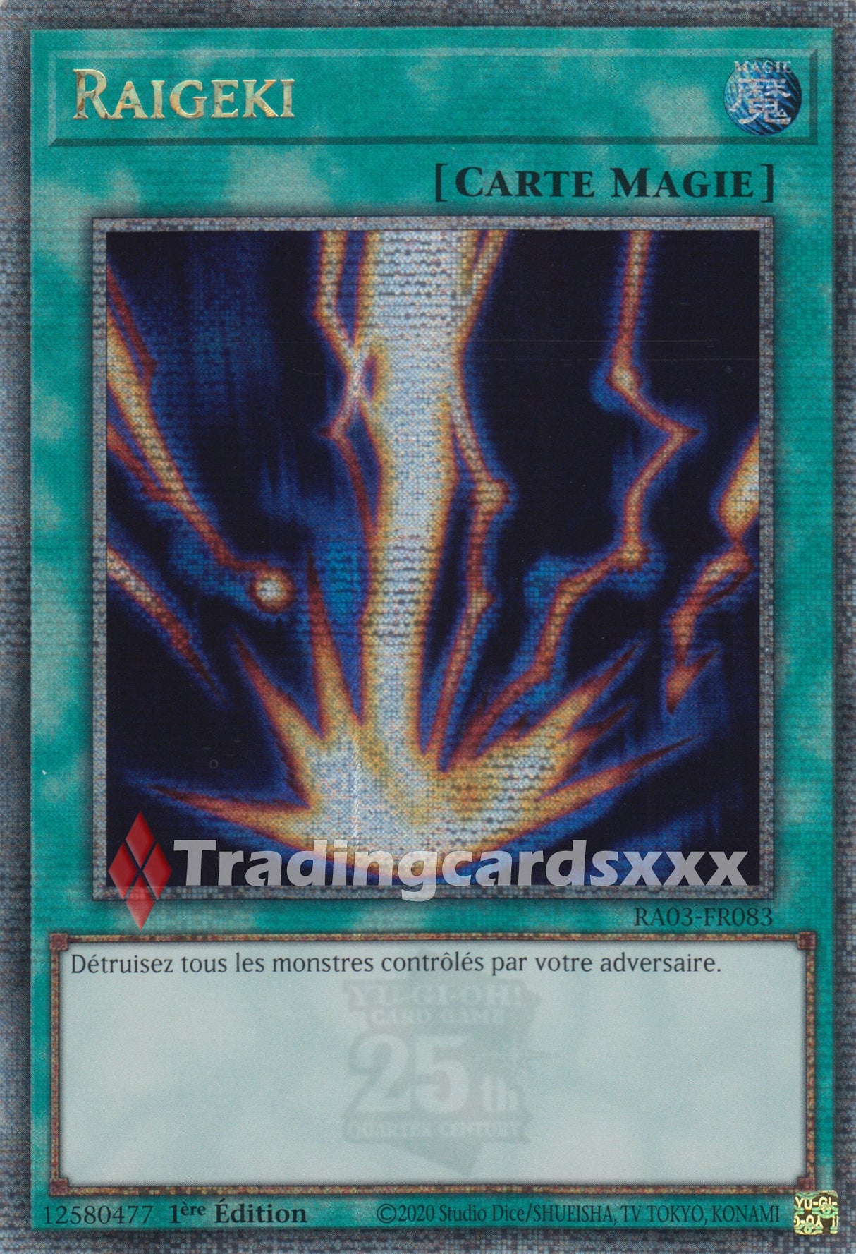 Yu-Gi-Oh! Raigeki : RA03-FR083