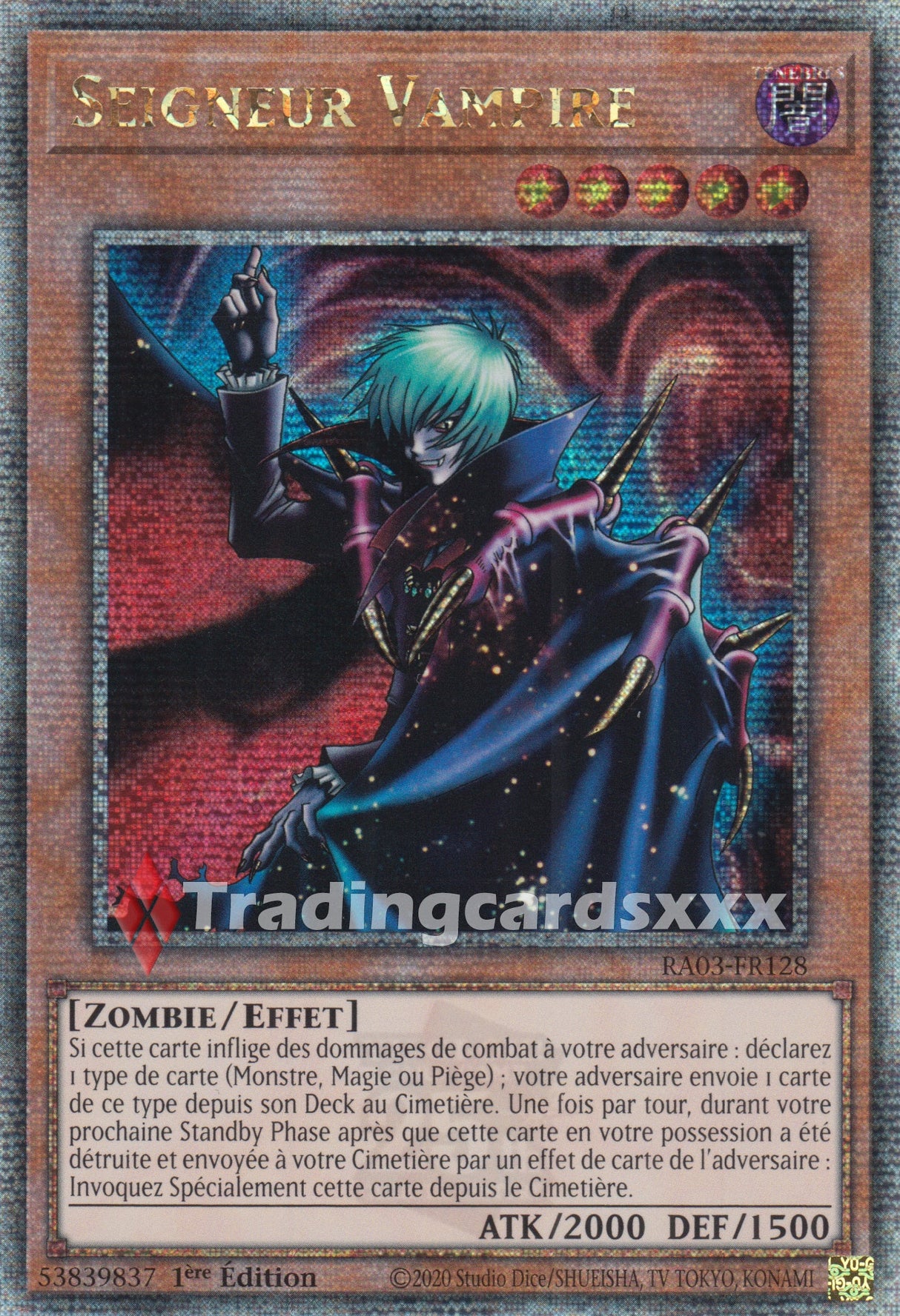 Yu-Gi-Oh! Seigneur Vampire : RA03-FR128