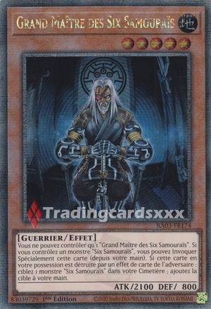 Yu-Gi-Oh! Grand Maître des Six Samouraïs : RA03-FR174
