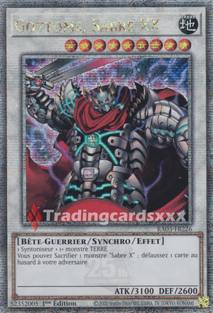 Yu-Gi-Oh! Gottoms, Sabre XX : RA03-FR226