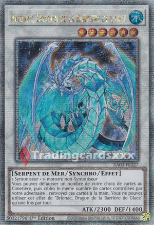 Yu-Gi-Oh! Brionac, Dragon de la Barrière de Glace : RA03-FR227