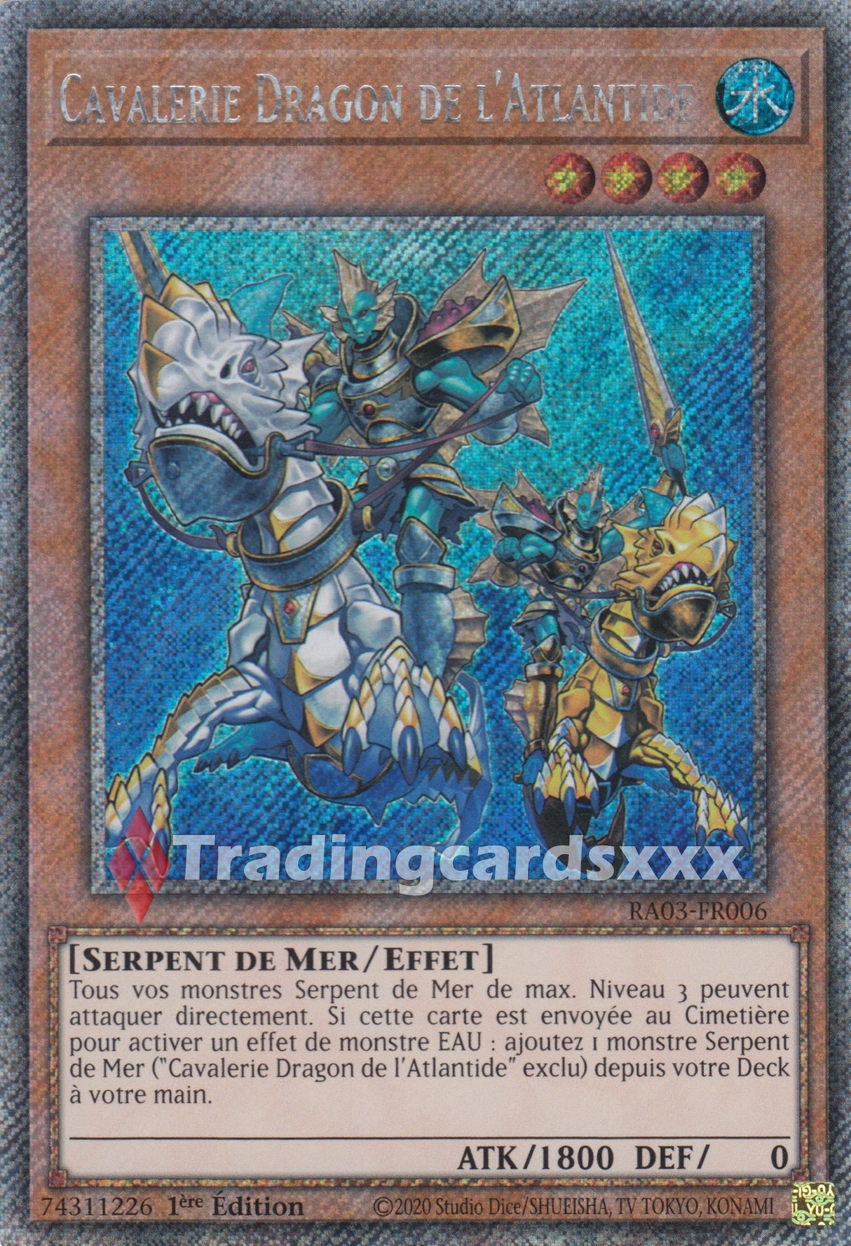 Yu-Gi-Oh! Cavalerie Dragon de l'Atlantide : RA03-FR006