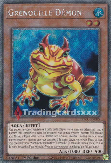 Yu-Gi-Oh! Grenouille Démon : RA03-FR005