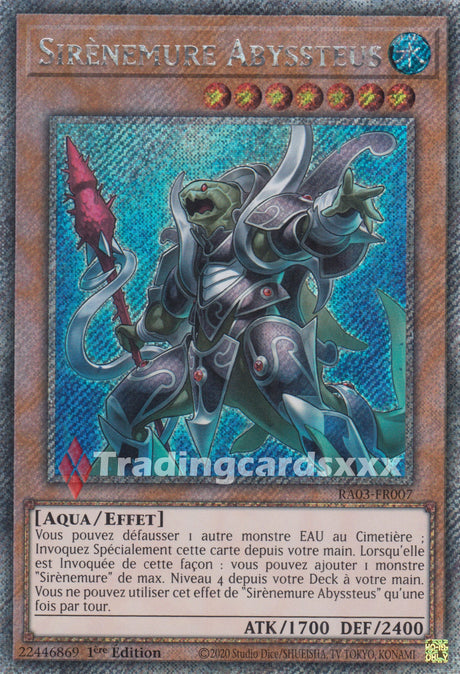 Yu-Gi-Oh! Sirènemure Abyssteus : RA03-FR007