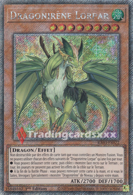 Yu-Gi-Oh! Dragonirène Lorpar : RA03-FR022