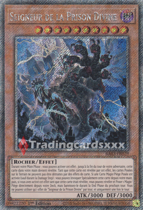 Yu-Gi-Oh! Seigneur de la Prison Divine : RA03-FR029