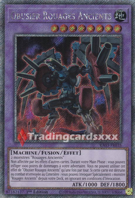 Yu-Gi-Oh! Obusier Rouages Ancients : RA03-FR035