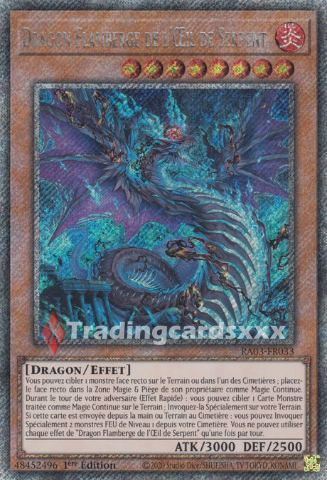 Yu-Gi-Oh! Dragon Flamberge de l'Œil de Serpent : RA03-FR033