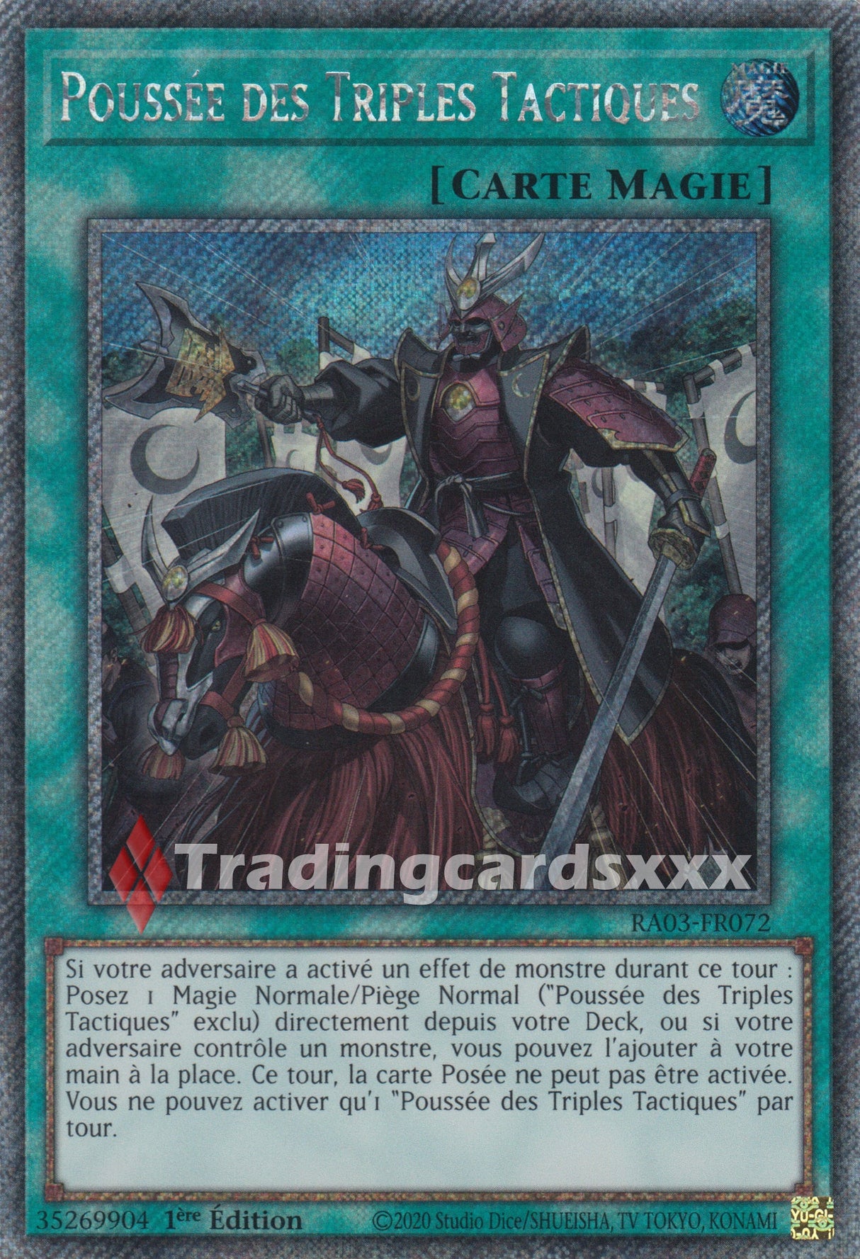 Yu-Gi-Oh! Poussée des Triples Tactiques : RA03-FR072