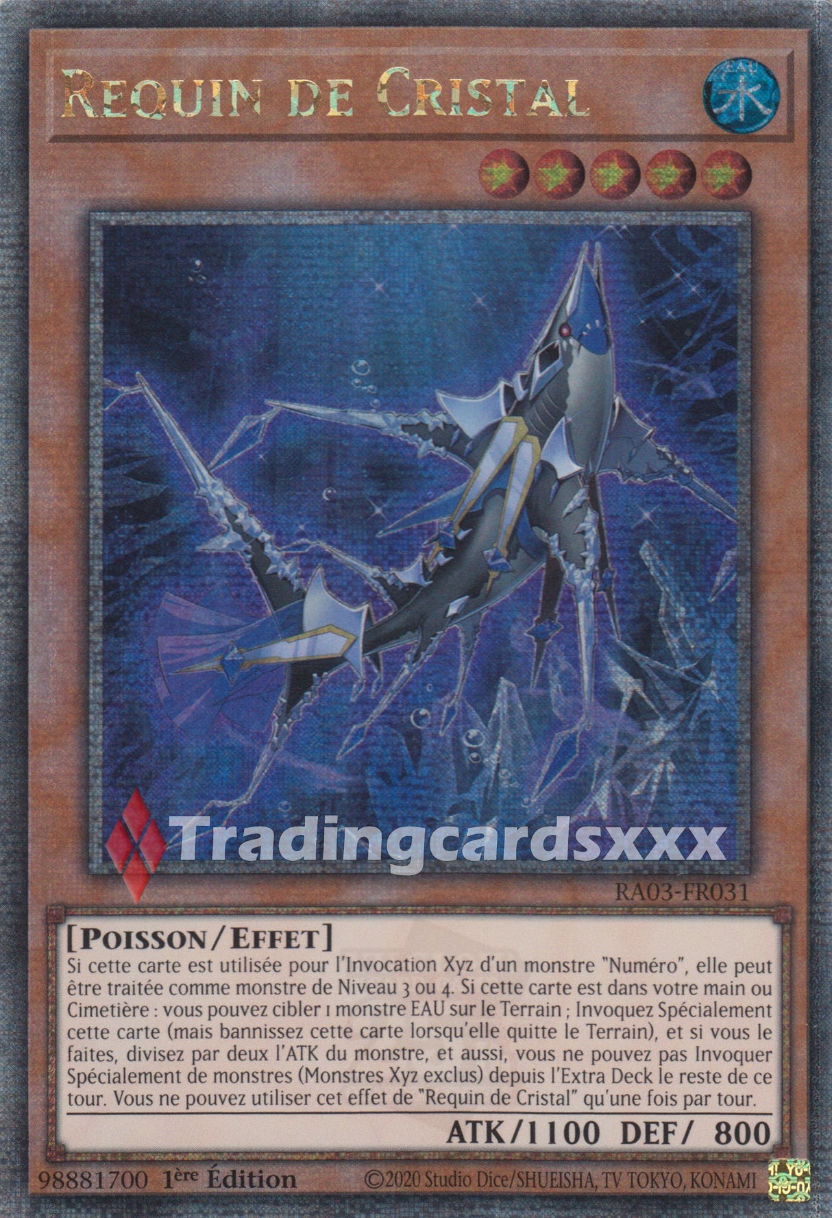 Yu-Gi-Oh! Requin de Cristal : RA03-FR031