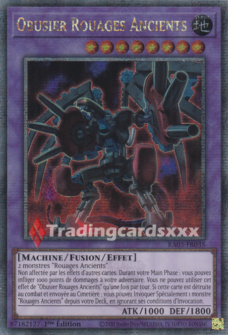 Yu-Gi-Oh! Obusier Rouages Ancients : RA03-FR035