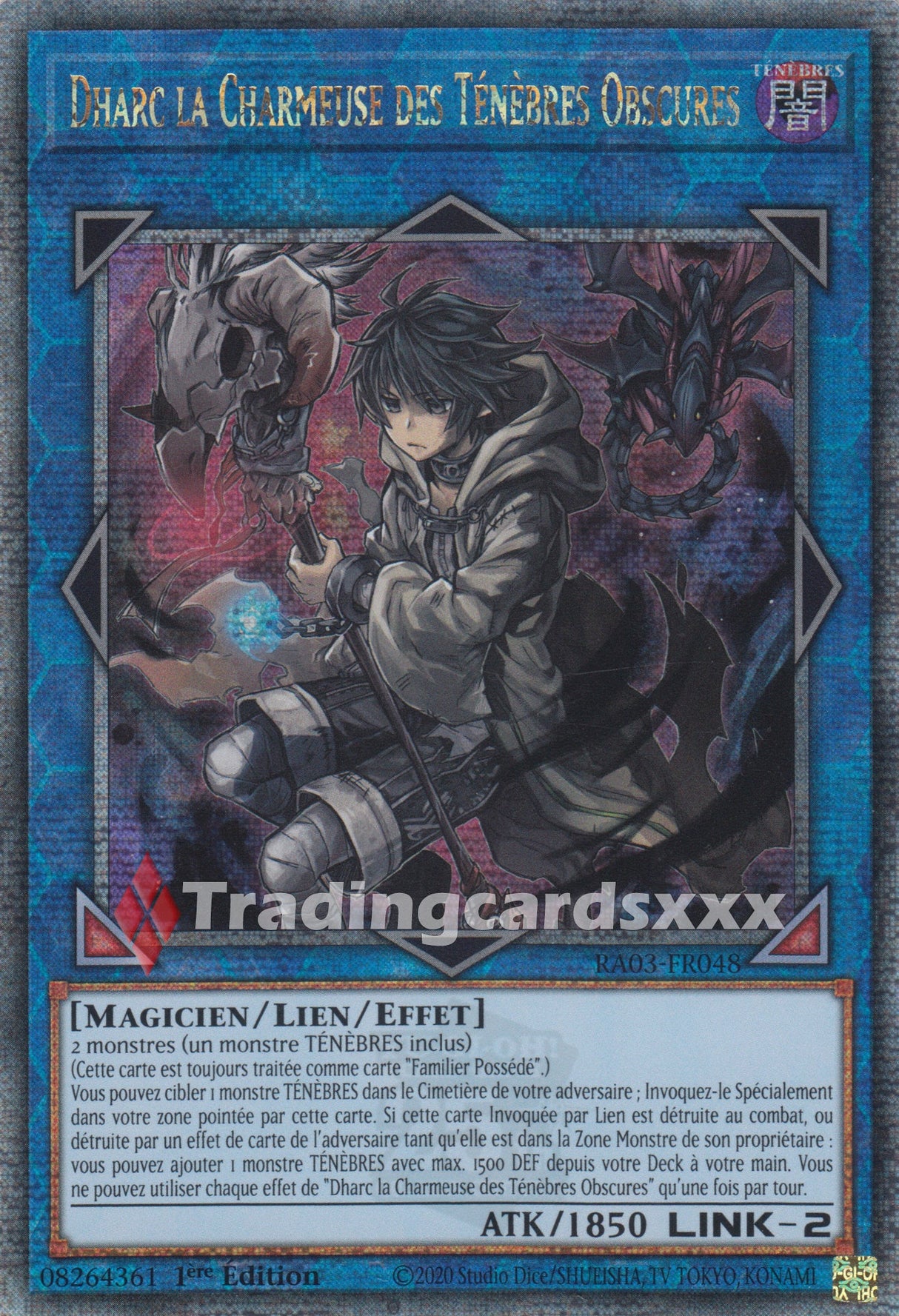 Yu-Gi-Oh! Dharc la Charmeuse des Ténèbres Obscures : RA03-FR048