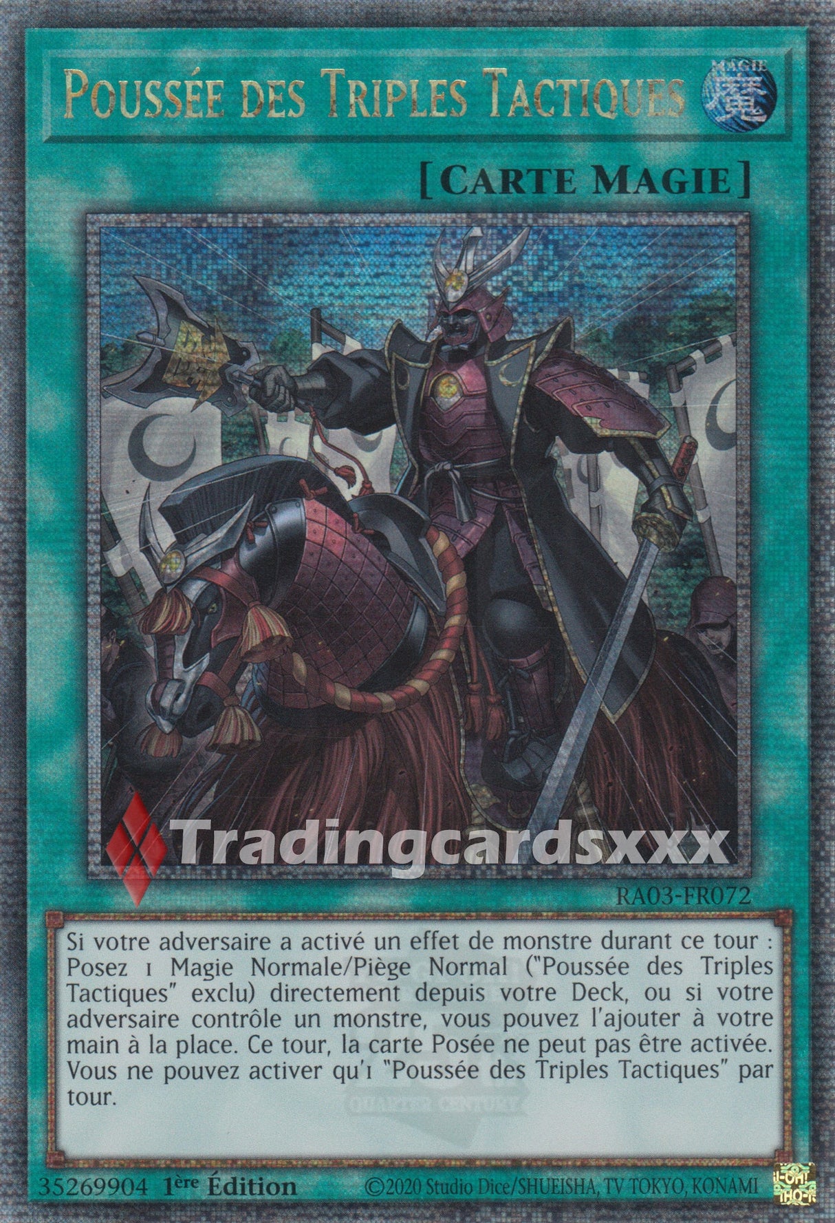 Yu-Gi-Oh! Poussée des Triples Tactiques : RA03-FR072