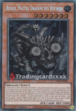 Yu-Gi-Oh! Redox, Maître Dragon des Rochers : RA03-FR008