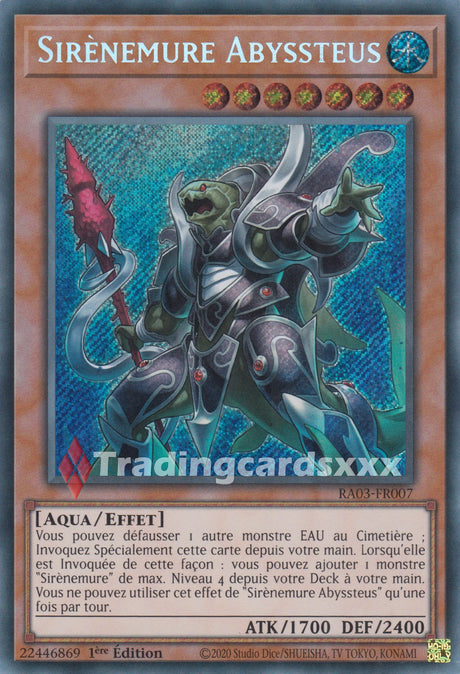 Yu-Gi-Oh! Sirènemure Abyssteus : RA03-FR007