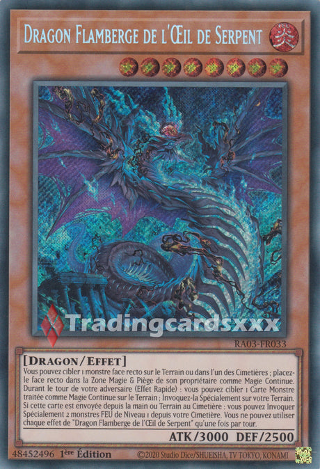 Yu-Gi-Oh! Dragon Flamberge de l'Œil de Serpent : RA03-FR033