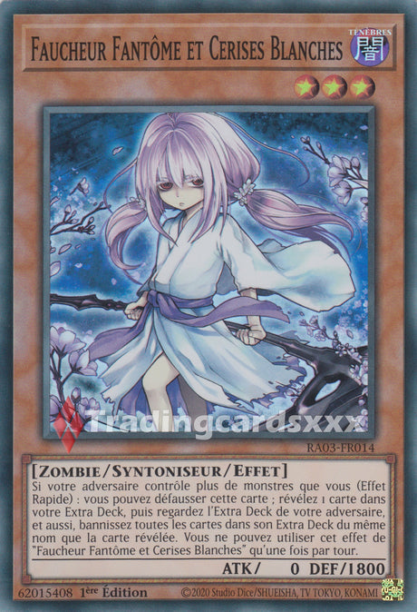 Yu-Gi-Oh! Faucheur Fantôme et Cerises Blanches : RA03-FR014