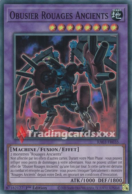 Yu-Gi-Oh! Obusier Rouages Ancients : RA03-FR035