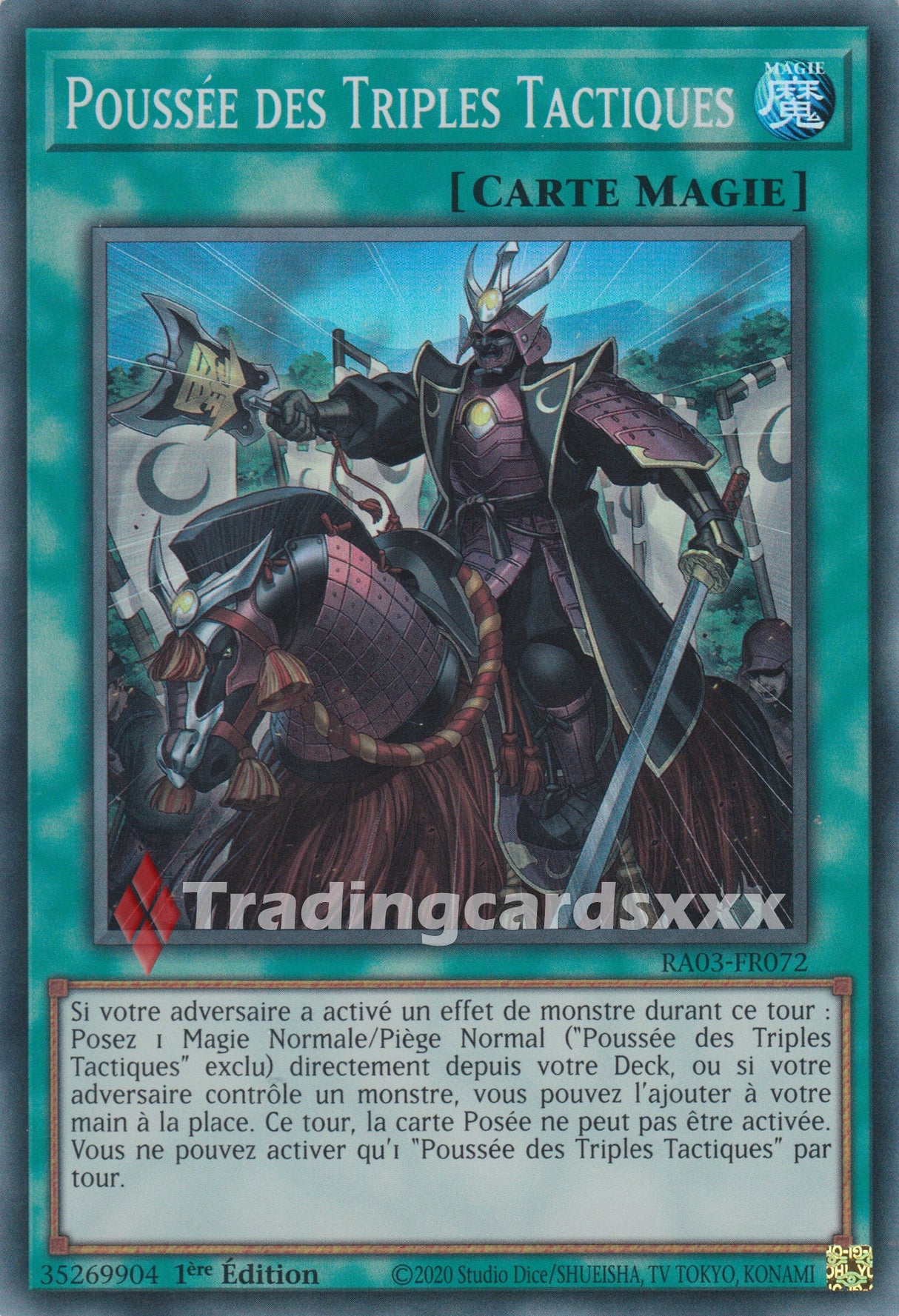 Yu-Gi-Oh! Poussée des Triples Tactiques : RA03-FR072