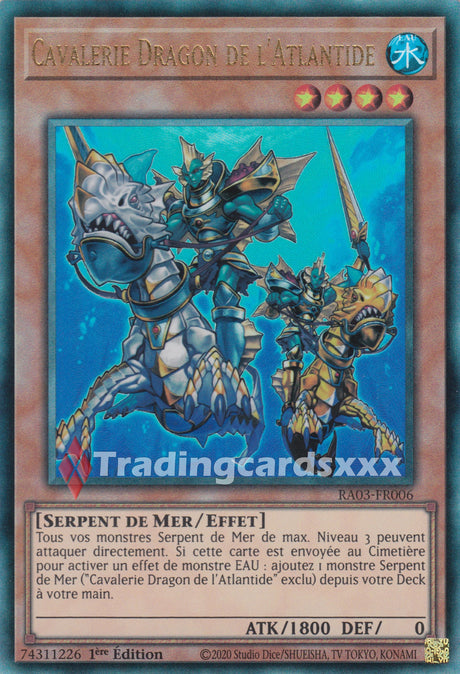 Yu-Gi-Oh! Cavalerie Dragon de l'Atlantide : RA03-FR006