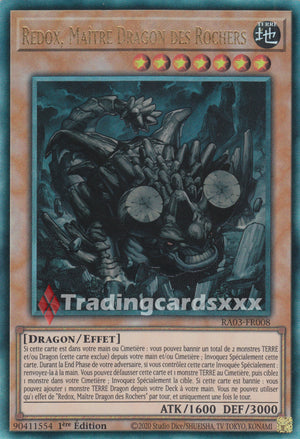 Yu-Gi-Oh! Redox, Maître Dragon des Rochers : RA03-FR008