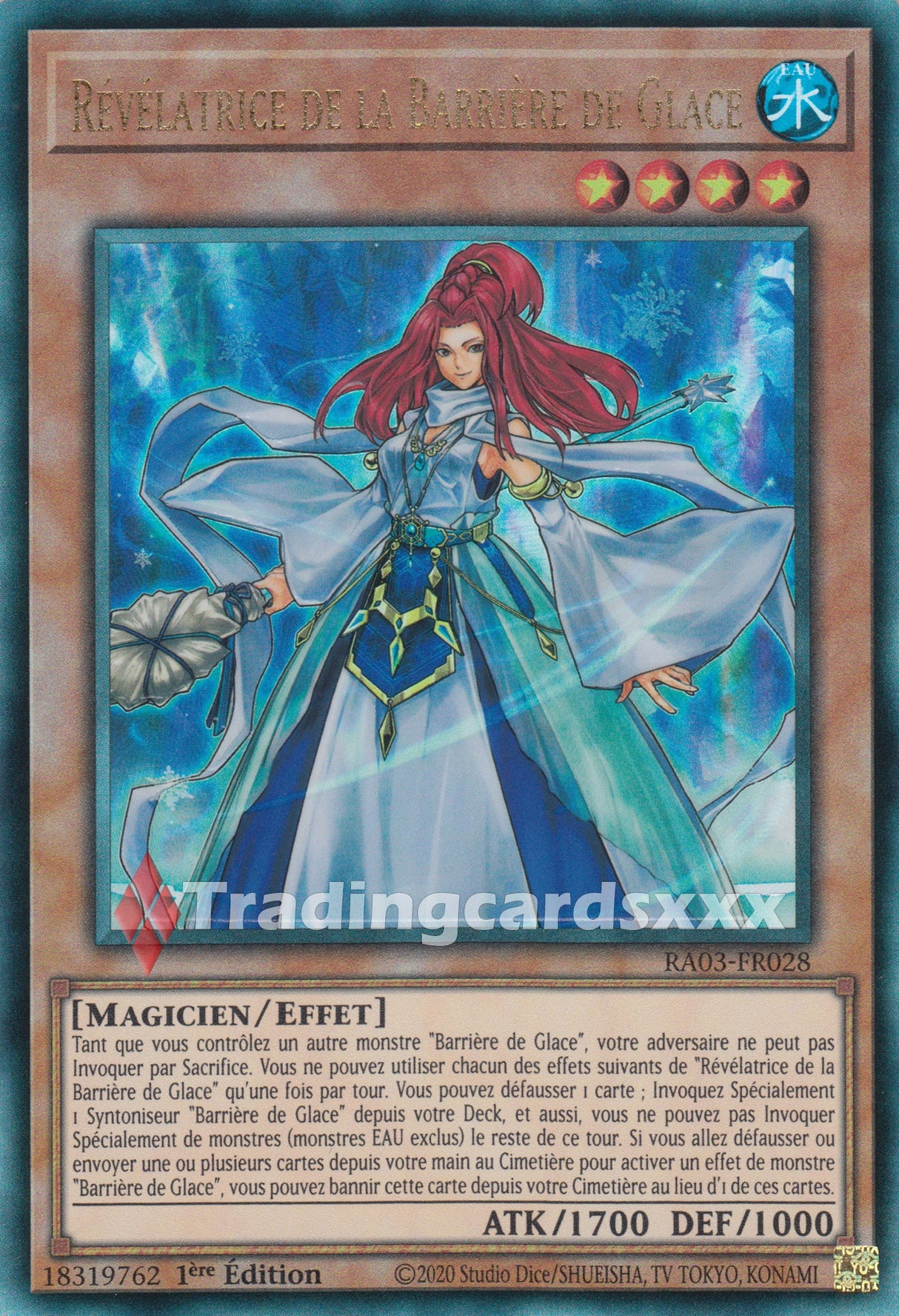 Yu-Gi-Oh! Révélatrice de la Barrière de Glace : RA03-FR028