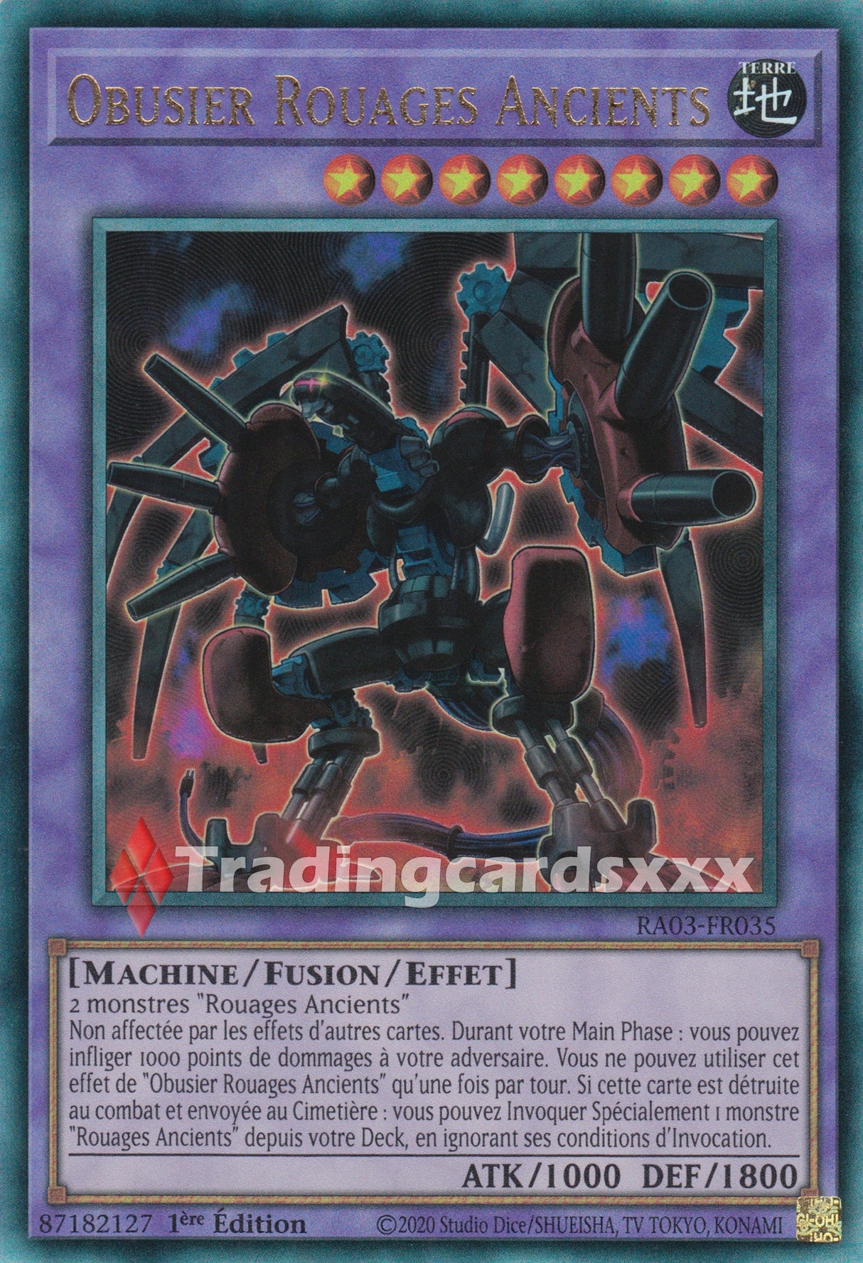 Yu-Gi-Oh! Obusier Rouages Ancients : RA03-FR035