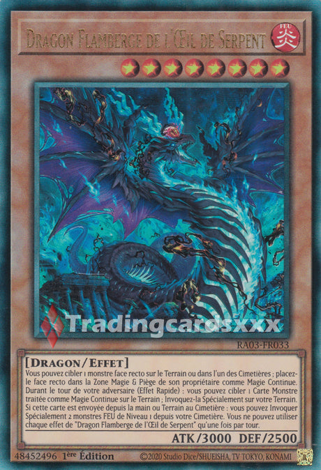 Yu-Gi-Oh! Dragon Flamberge de l'Œil de Serpent : RA03-FR033