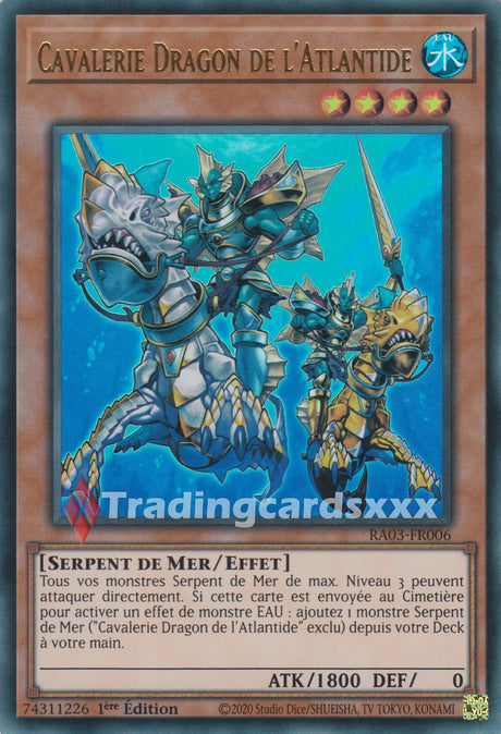 Yu-Gi-Oh! Cavalerie Dragon de l'Atlantide : RA03-FR006