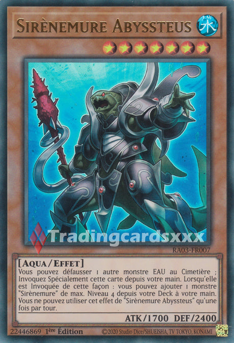 Yu-Gi-Oh! Sirènemure Abyssteus : RA03-FR007