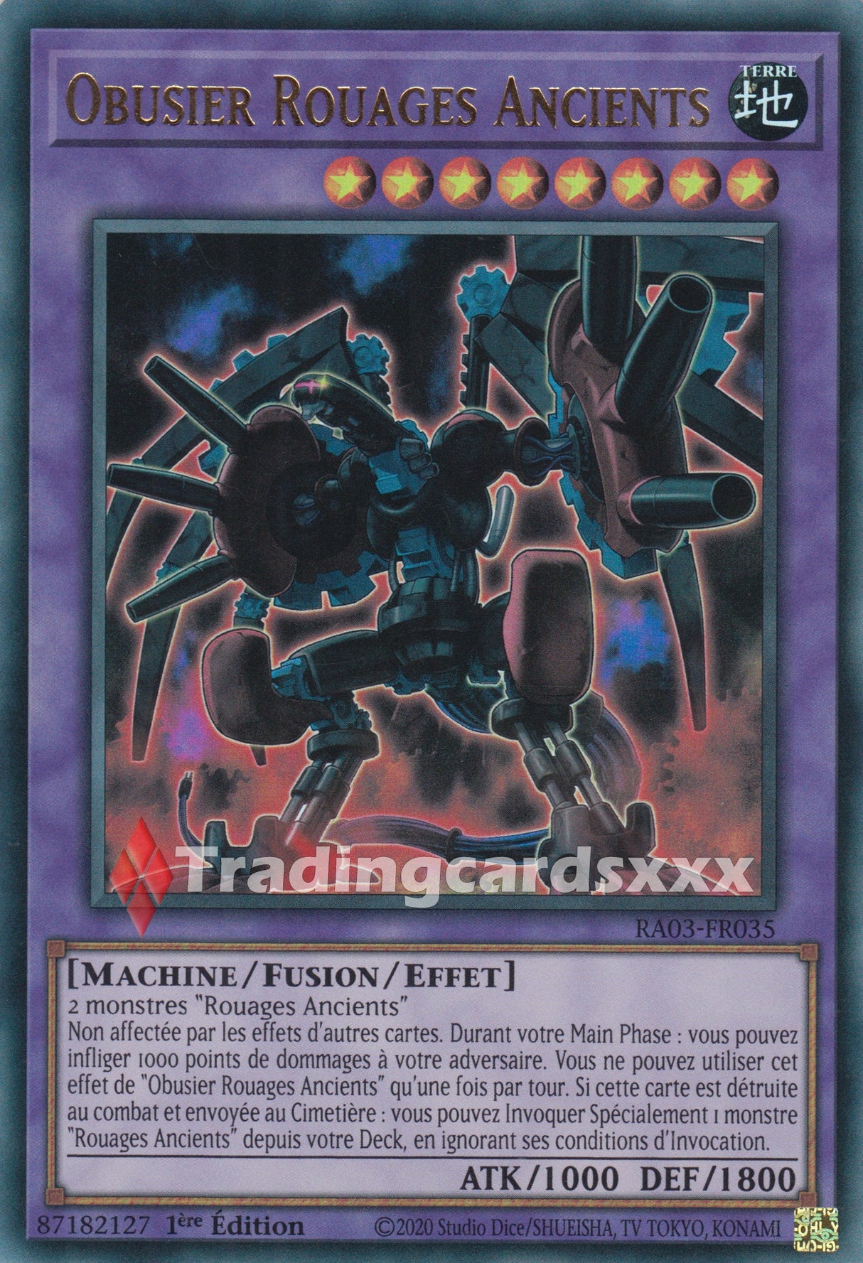 Yu-Gi-Oh! Obusier Rouages Ancients : RA03-FR035