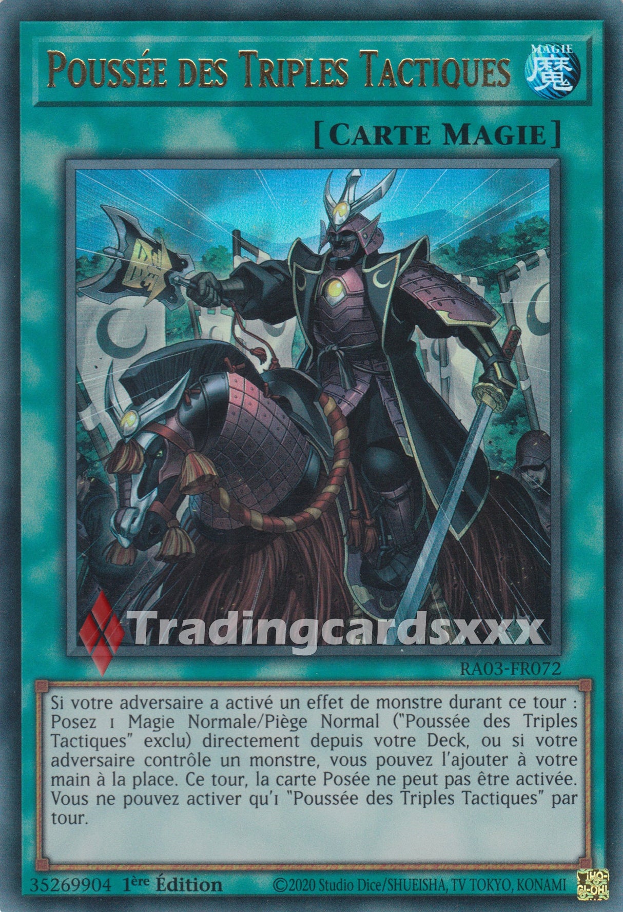 Yu-Gi-Oh! Poussée des Triples Tactiques : RA03-FR072