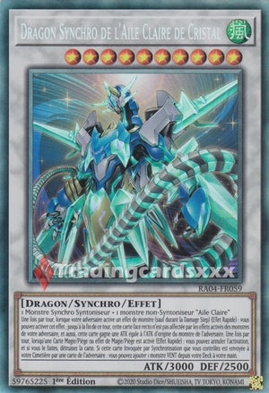 Yu-Gi-Oh! Dragon Synchro de l'Aile Claire de Cristal : RA04-FR059