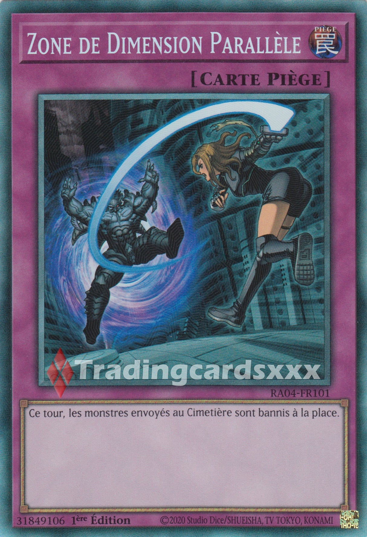 Yu-Gi-Oh! Zone de Dimension Parallèle : RA04-FR101