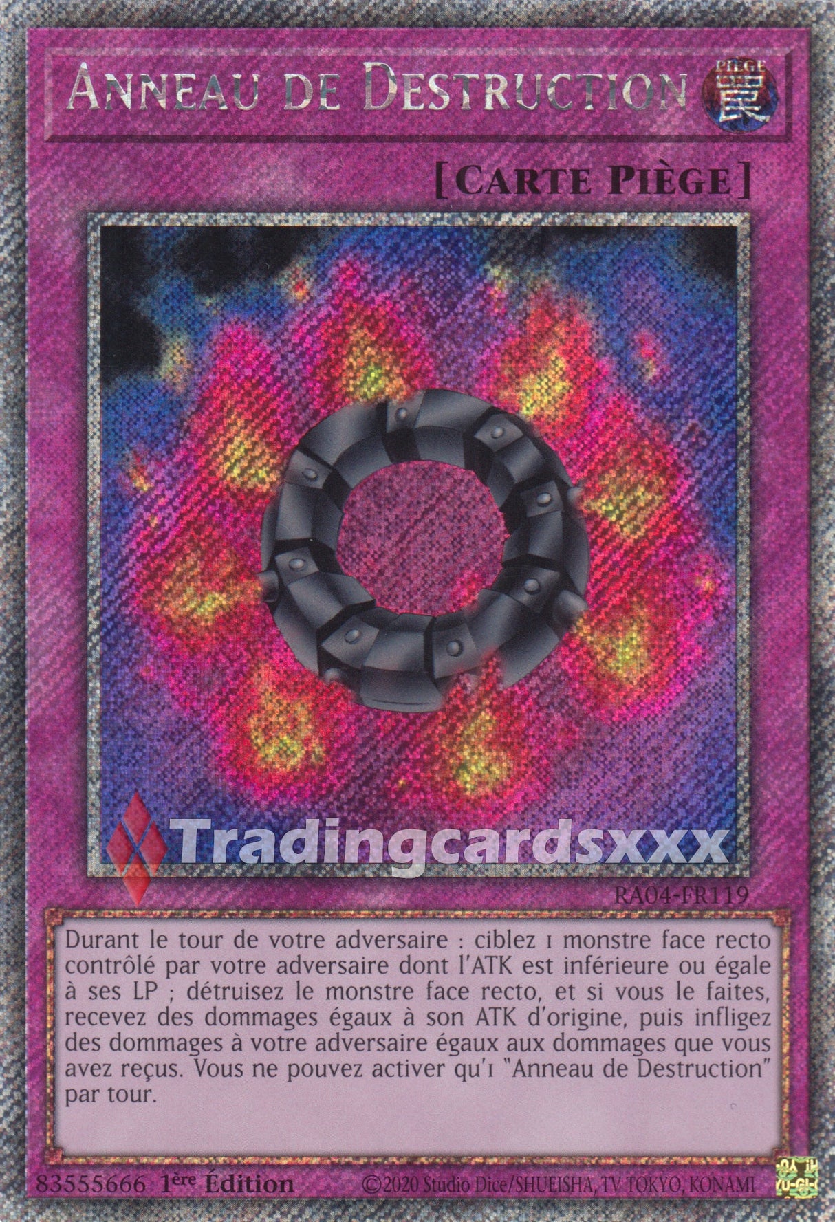 Yu-Gi-Oh! Anneau de Destruction : PS RA04-FR119