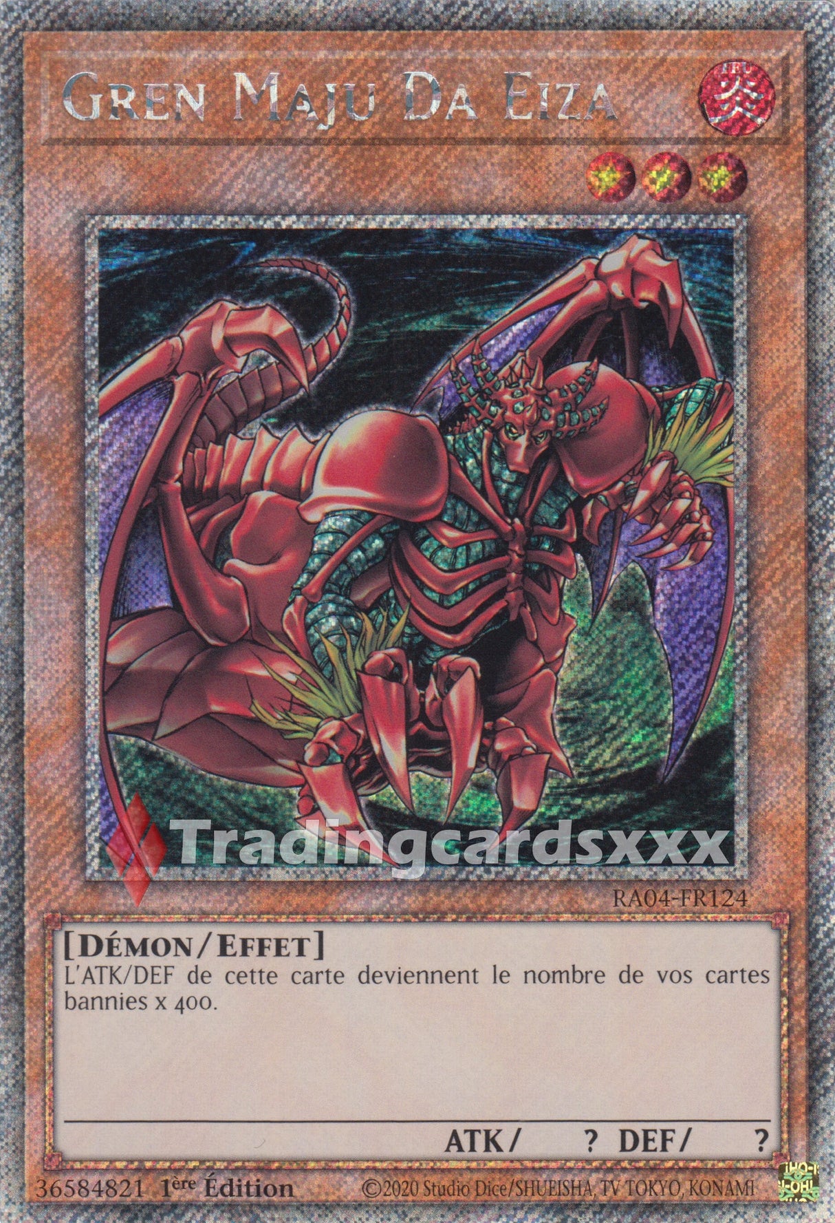 Yu-Gi-Oh! Gren Maju Da Eiza : PS RA04-FR124